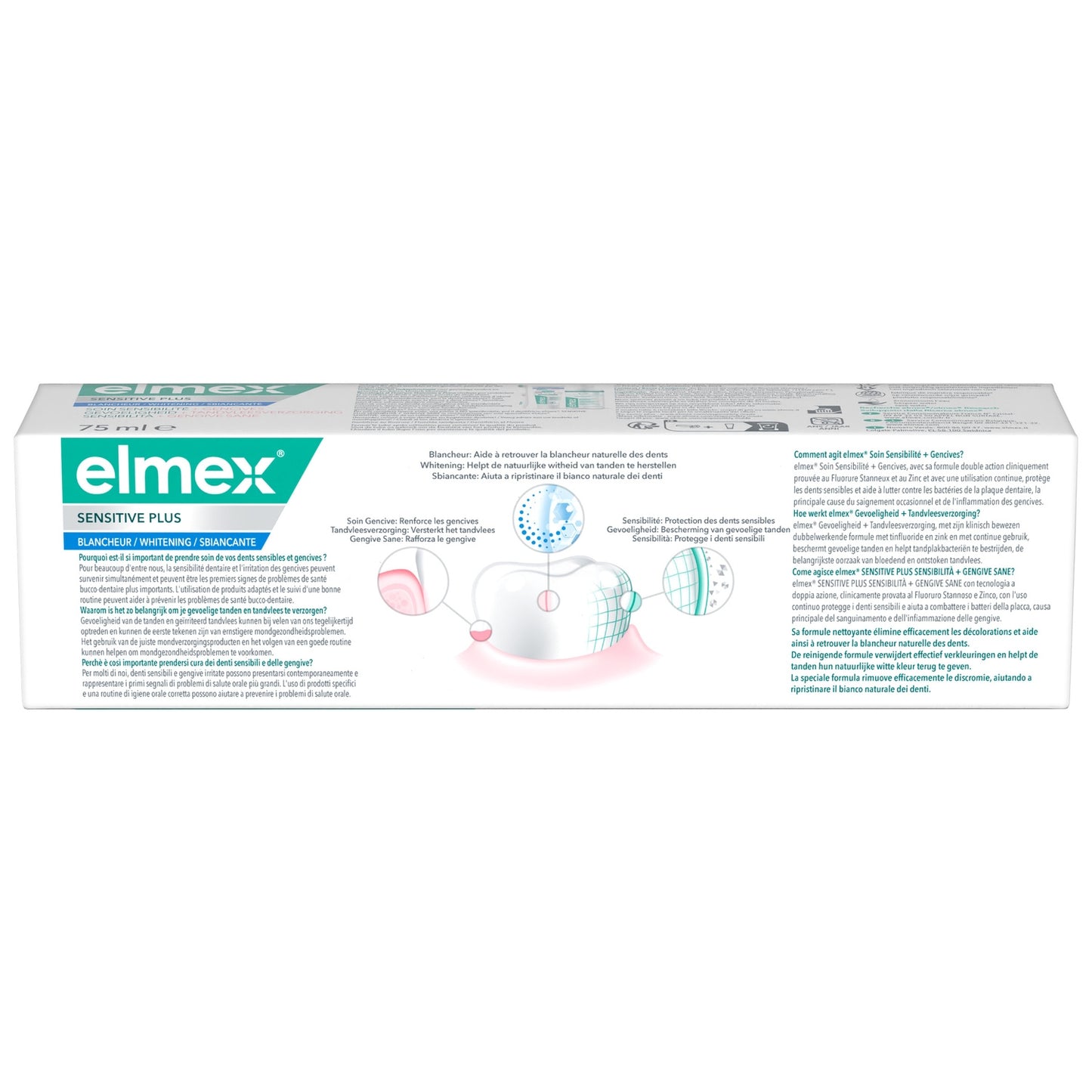 Dentifrice Sensitive Clinical Expert Blancheur ELMEX