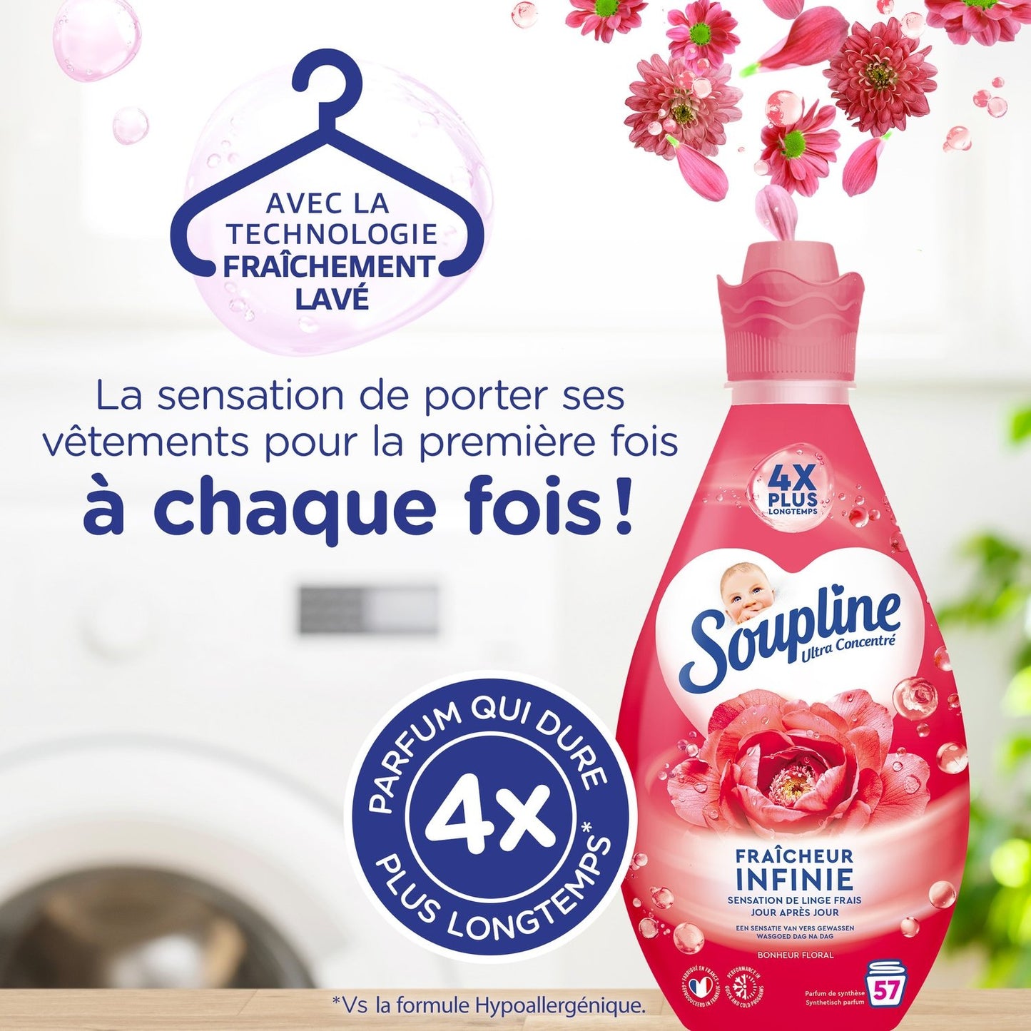 Assouplisant Ultra Concentré Fraîcheur Infinie SOUPLINE