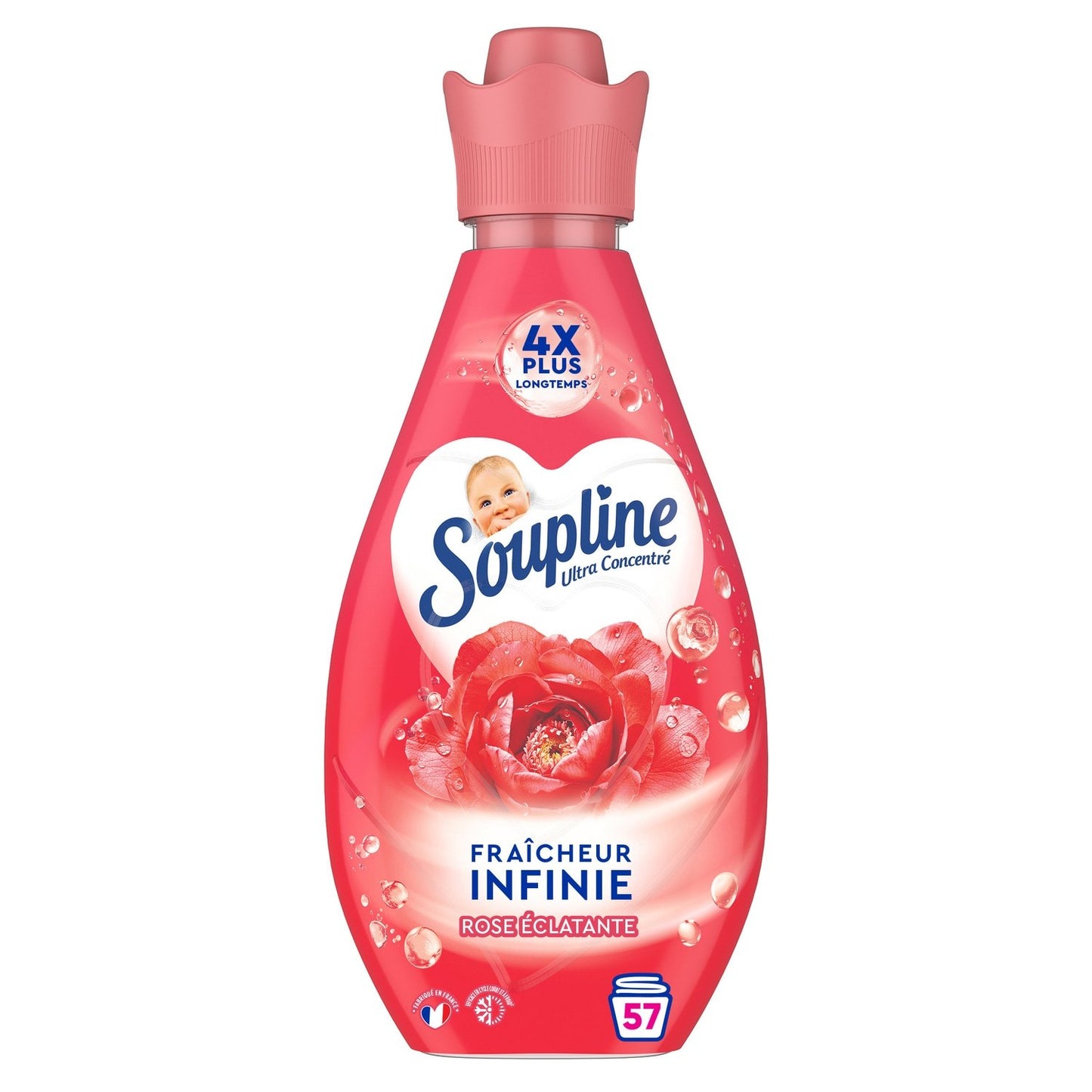 Assouplisant Ultra Concentré Fraîcheur Infinie SOUPLINE le flacon de 800mL