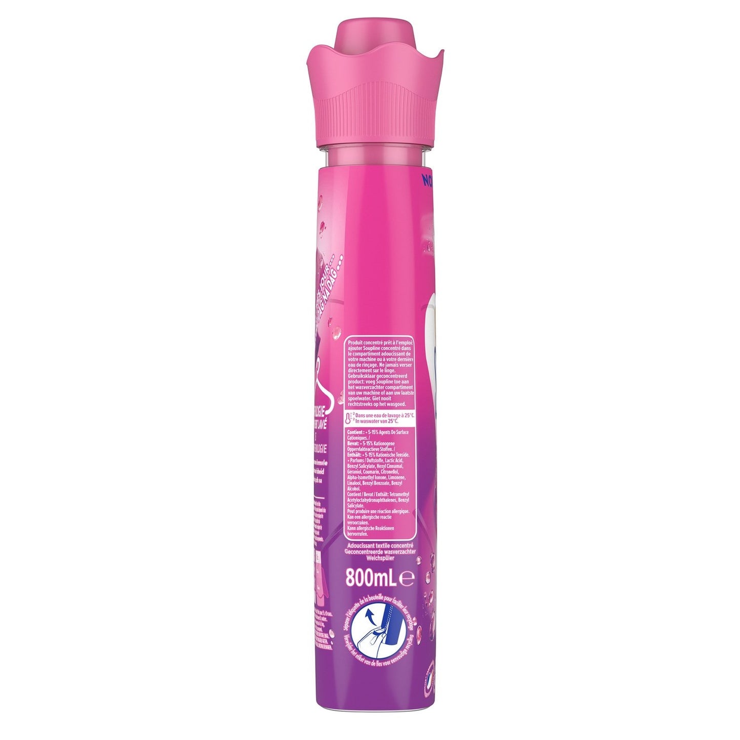 Adoucissant Concentré Ultra Fraîcheur Rosée SOUPLINE