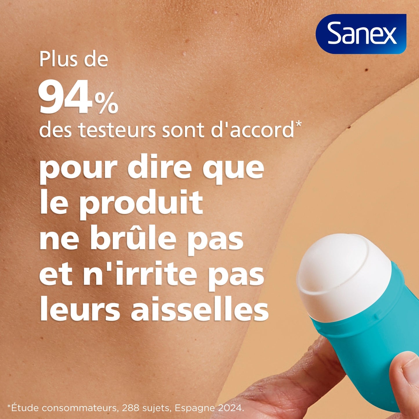 Déodorant Bille Anti-Transpirant Derma Care + Total Protection 72h SANEX