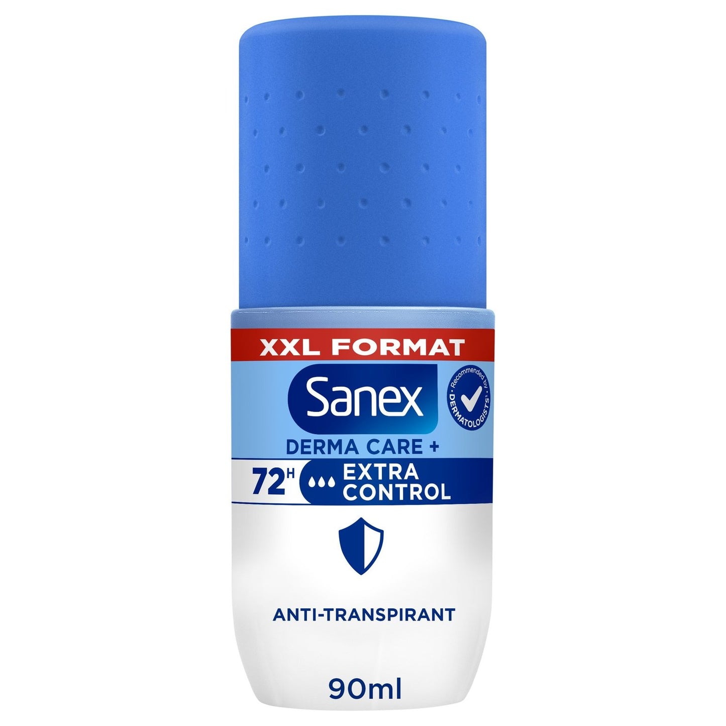 Déodorant Bille Derma Care+ Extra Control SANEX le roll-on de 90ml