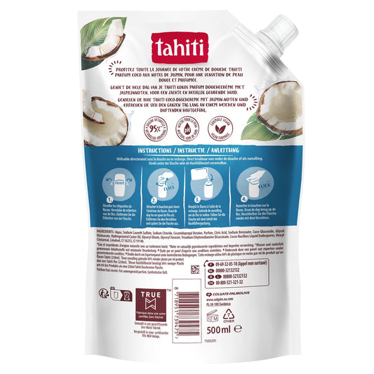 Crème douche Coco et Jasmin TAHITI