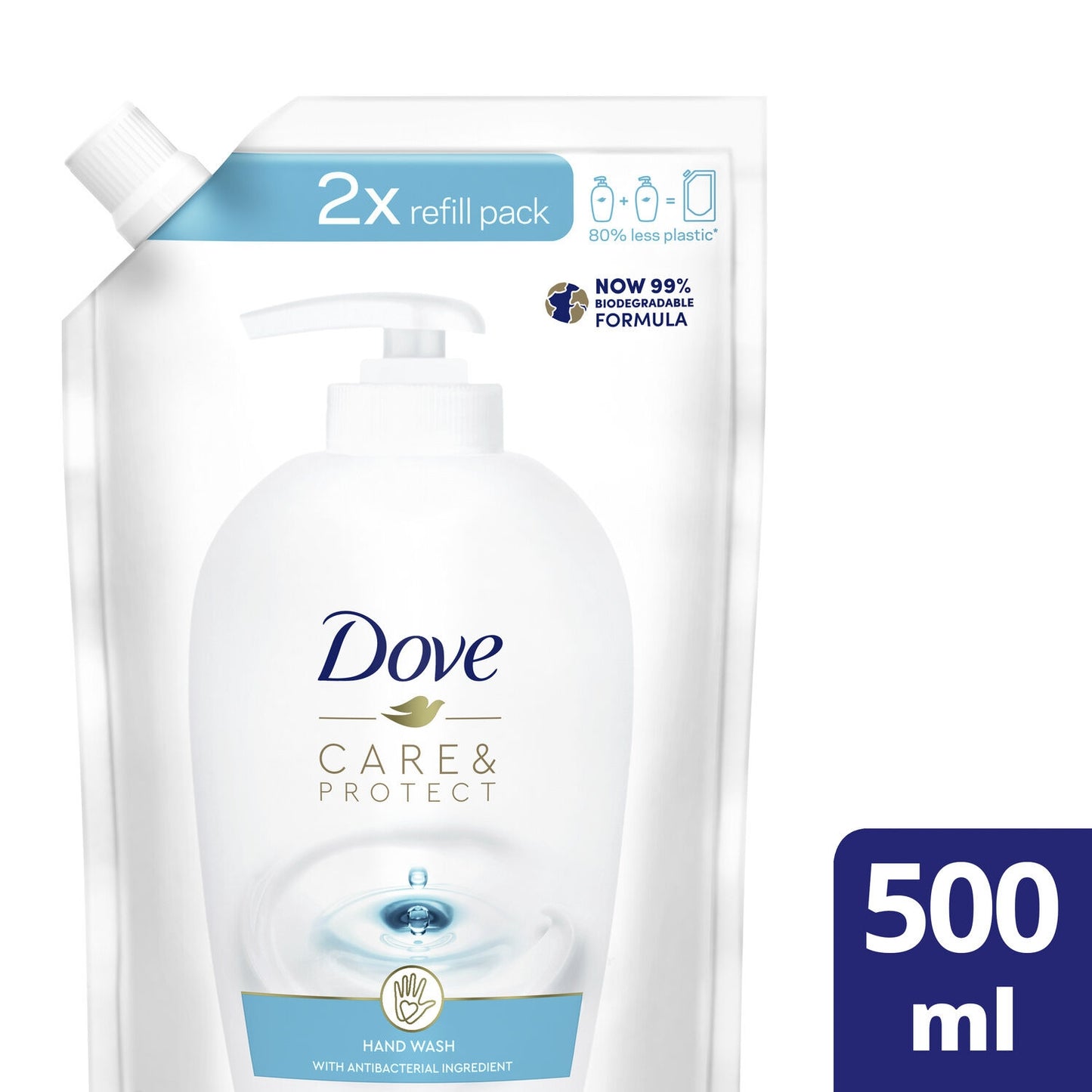 DOVE Care & Protect Liquid Hand Soap