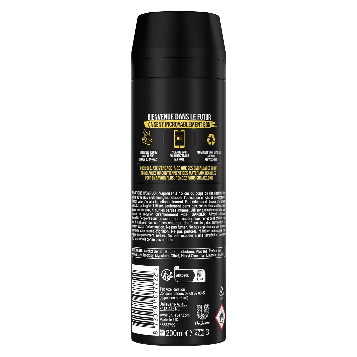 AXE Wild Non-Stop Fresh Men's Deodorant