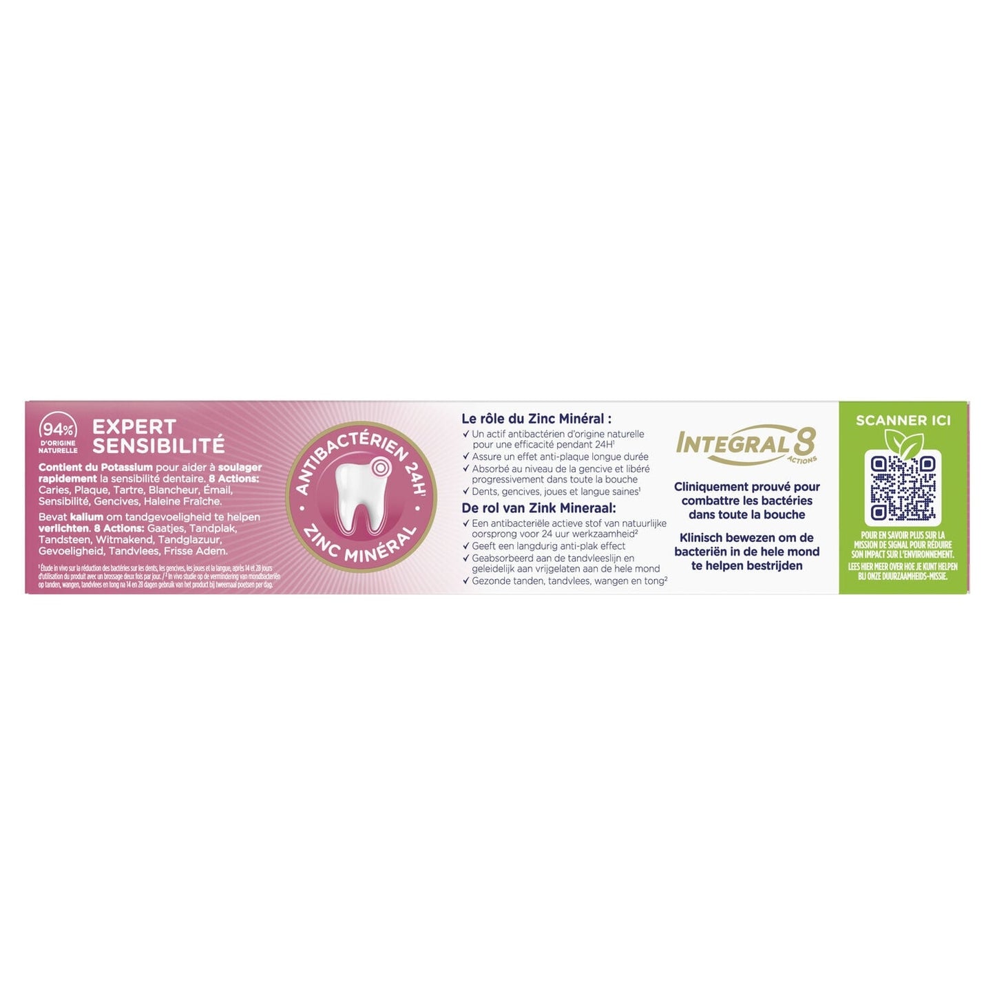Dentifrice Fluoré Fraîcheur Intense SIGNAL