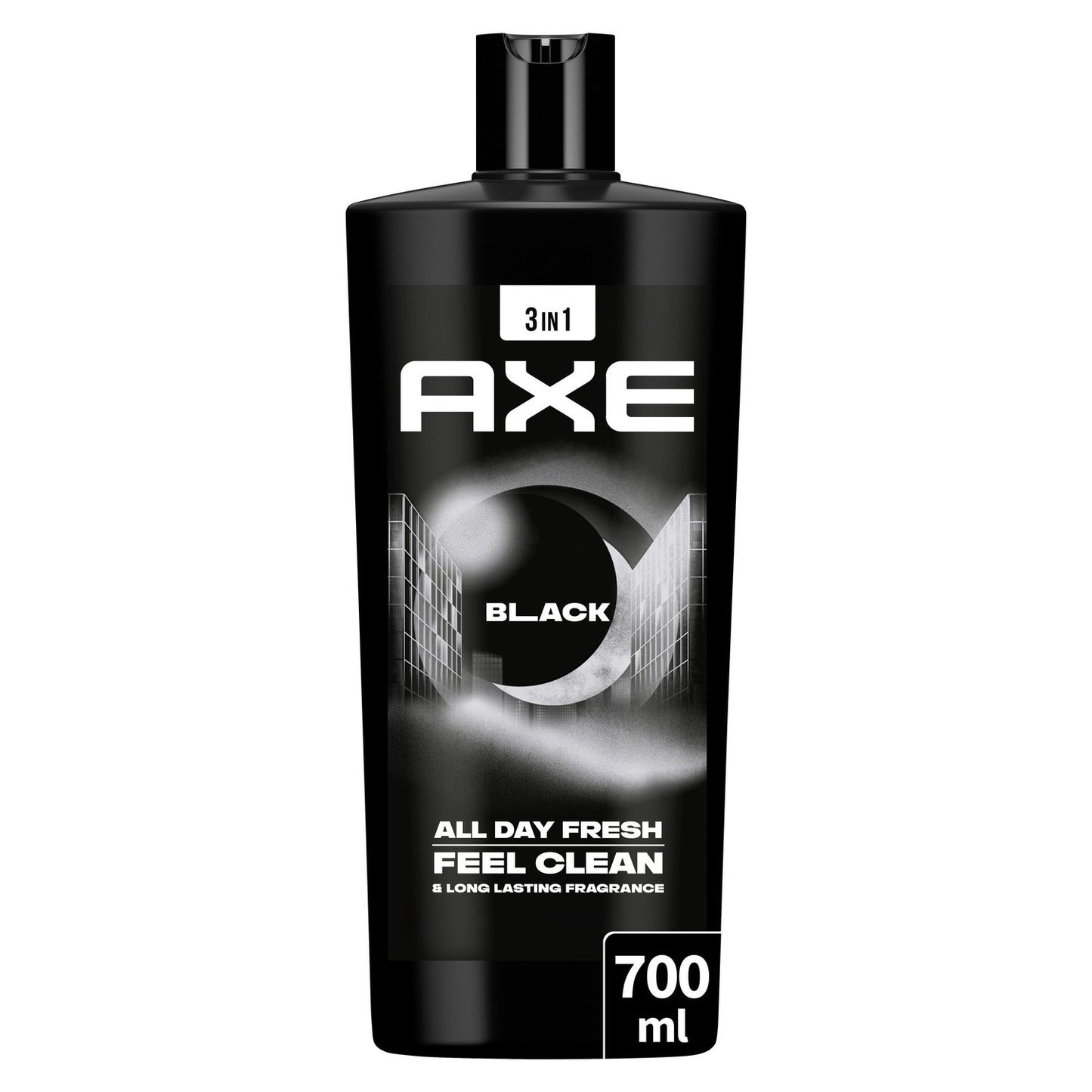 Gel Douche Homme 5-En-1 Black AXE le flacon de 700mL