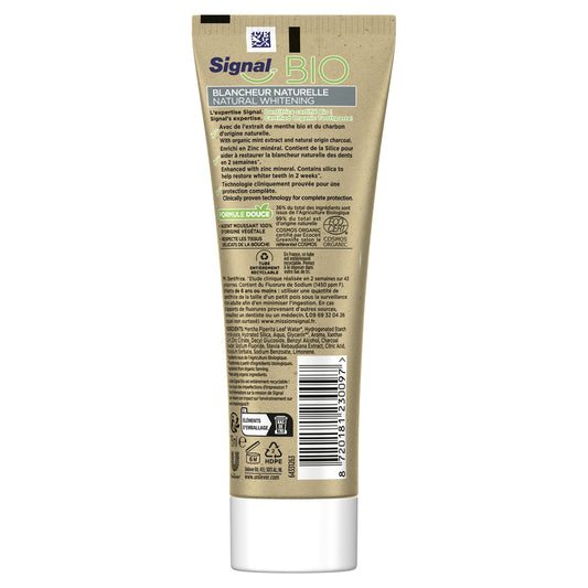 SIGNAL Bio-Zahnpasta mit natürlicher Aufhellung