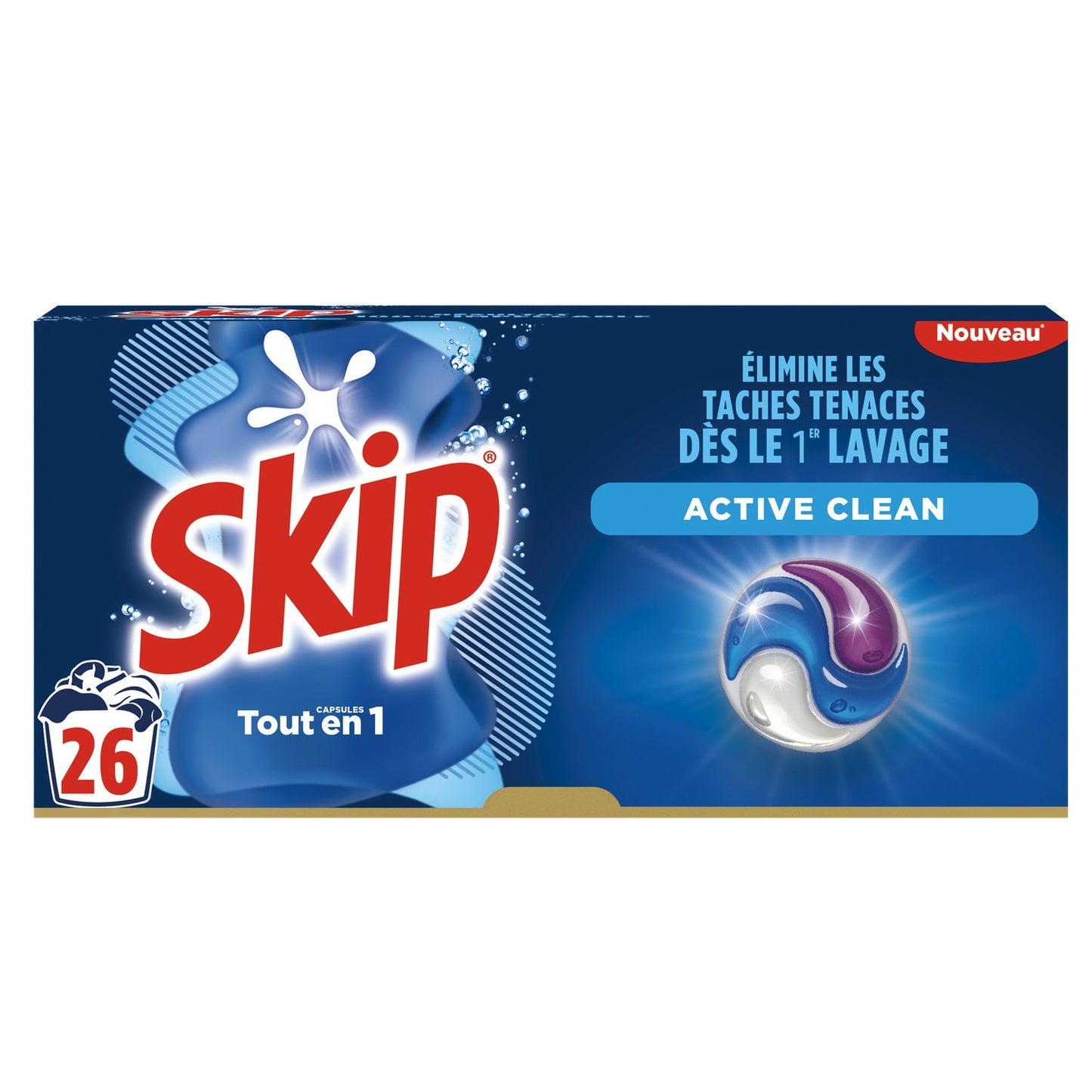 Active Clean SKIP Laundry Capsules