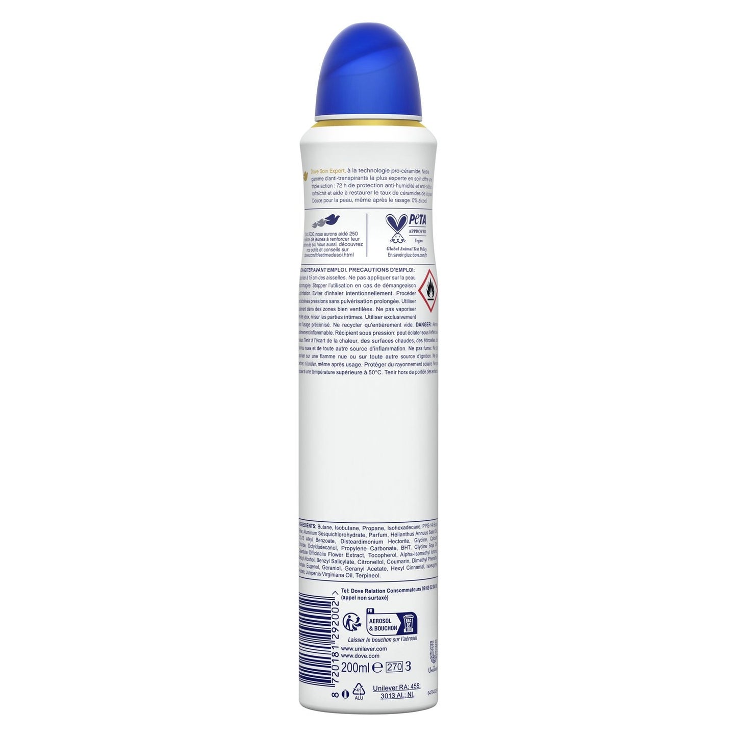 Déodorant Spray Anti-Transpirant Original 48h Advanced Care DOVE