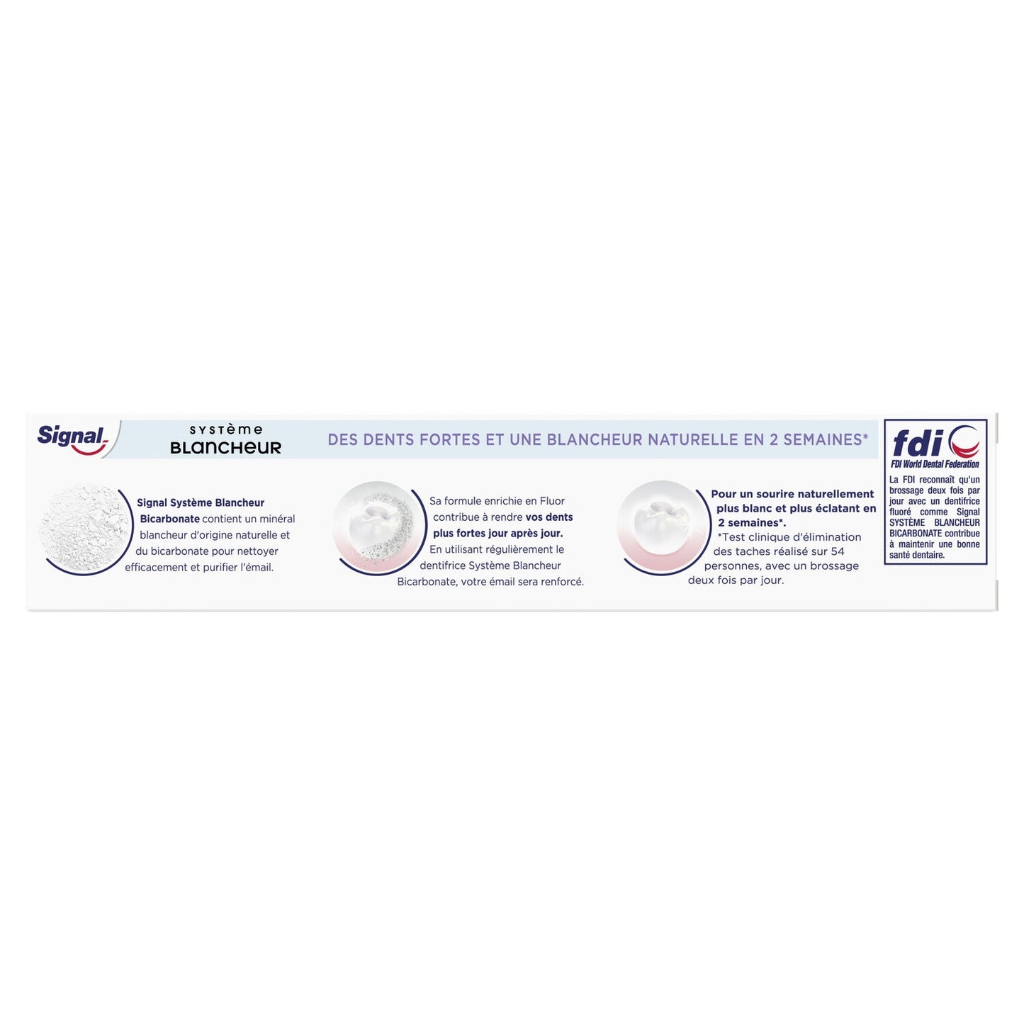 SIGNAL Bicarbonat Whitening Zahnpasta