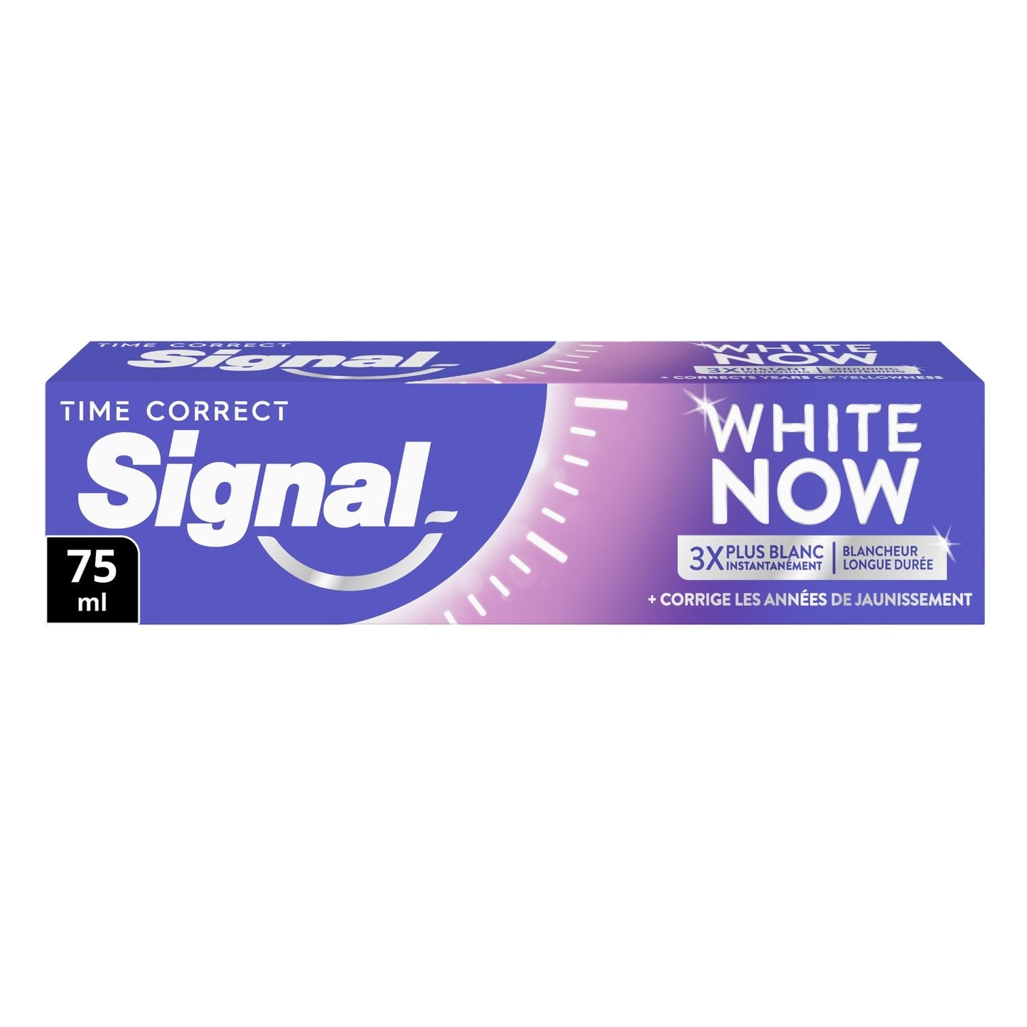 White Now Time Correct SIGNAL Anti-Yellow Toothpaste