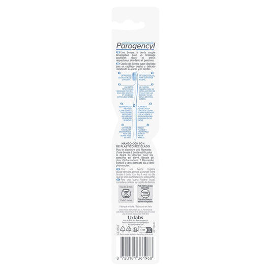 Brosse à dents Souple Gencives Sensibles PAROGENCYL