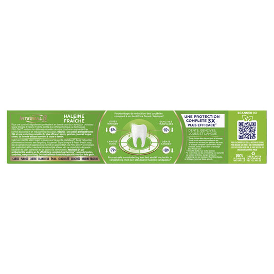 Dentifrice Integral 8 Haleine Fraîche Effet Prébiotique SIGNAL
