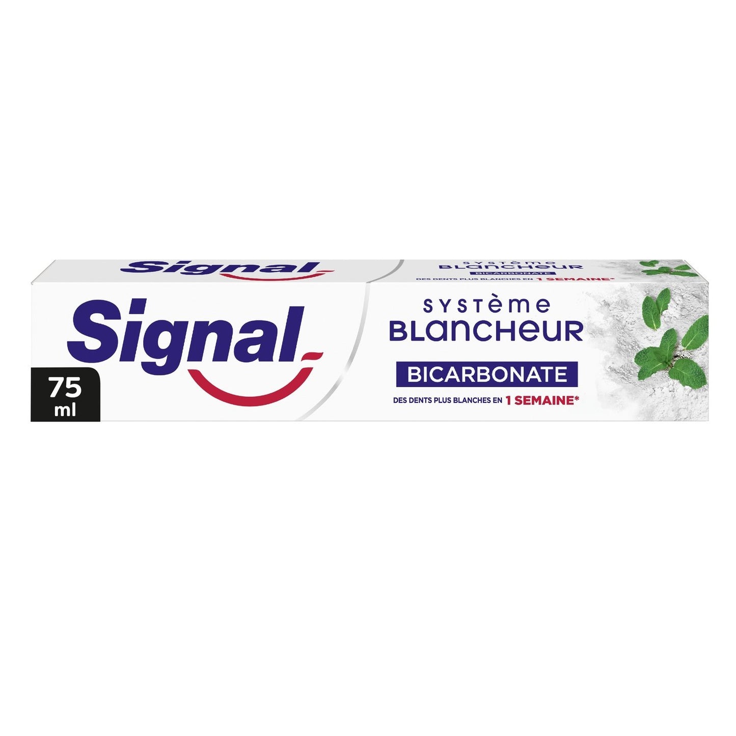 Dentifrice Système Blancheur Bicarbonate SIGNAL le tube de 75mL