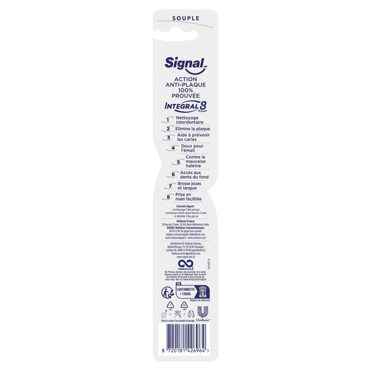 Brosse à Dents Souple Soin Complet Intégral 8 SIGNAL