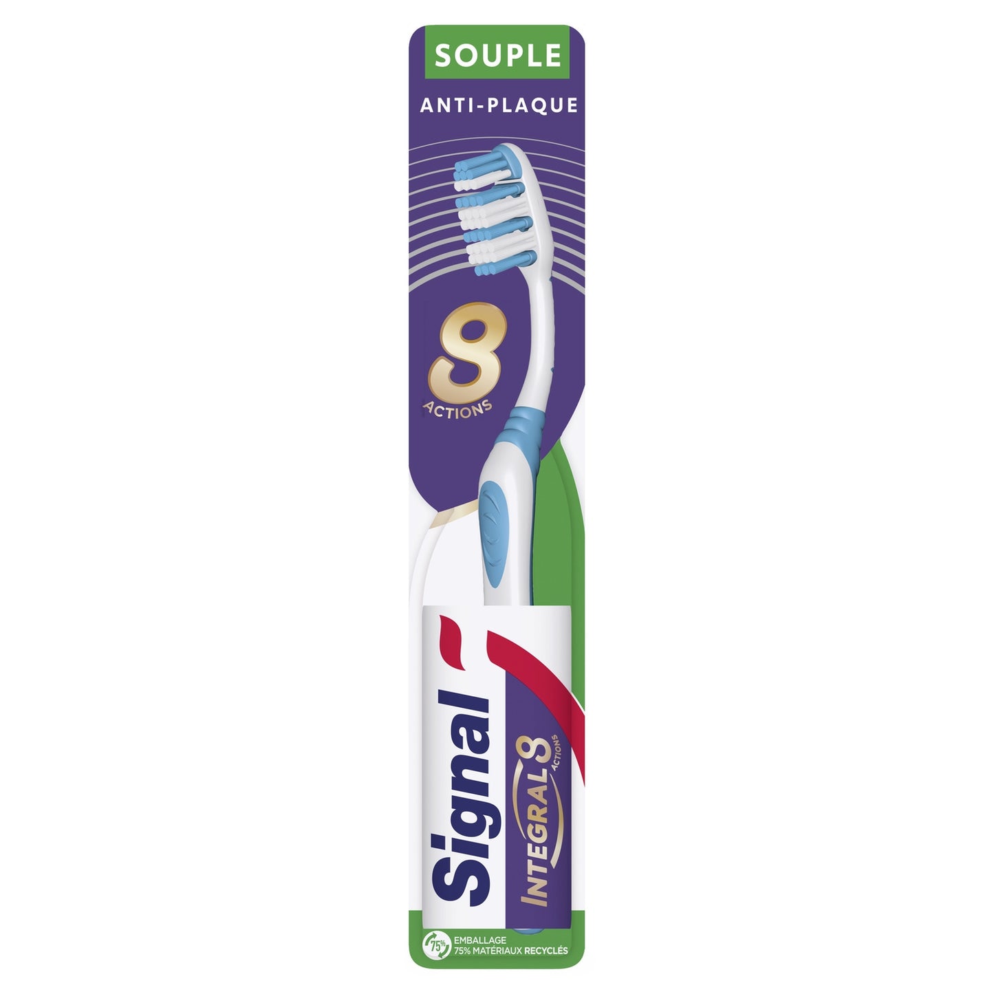 Brosse à Dents Souple Soin Complet Intégral 8 SIGNAL