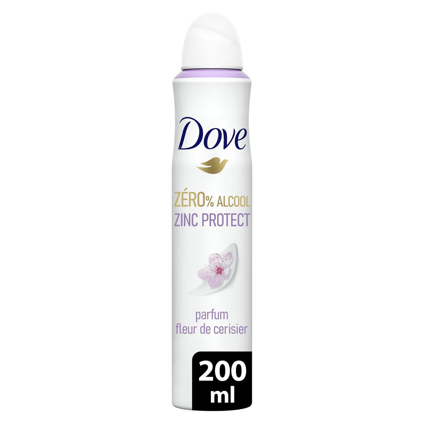 Déodorant Spray Compressé Zinc Protect Fleur de Cerisier 0% Alcool DOVE