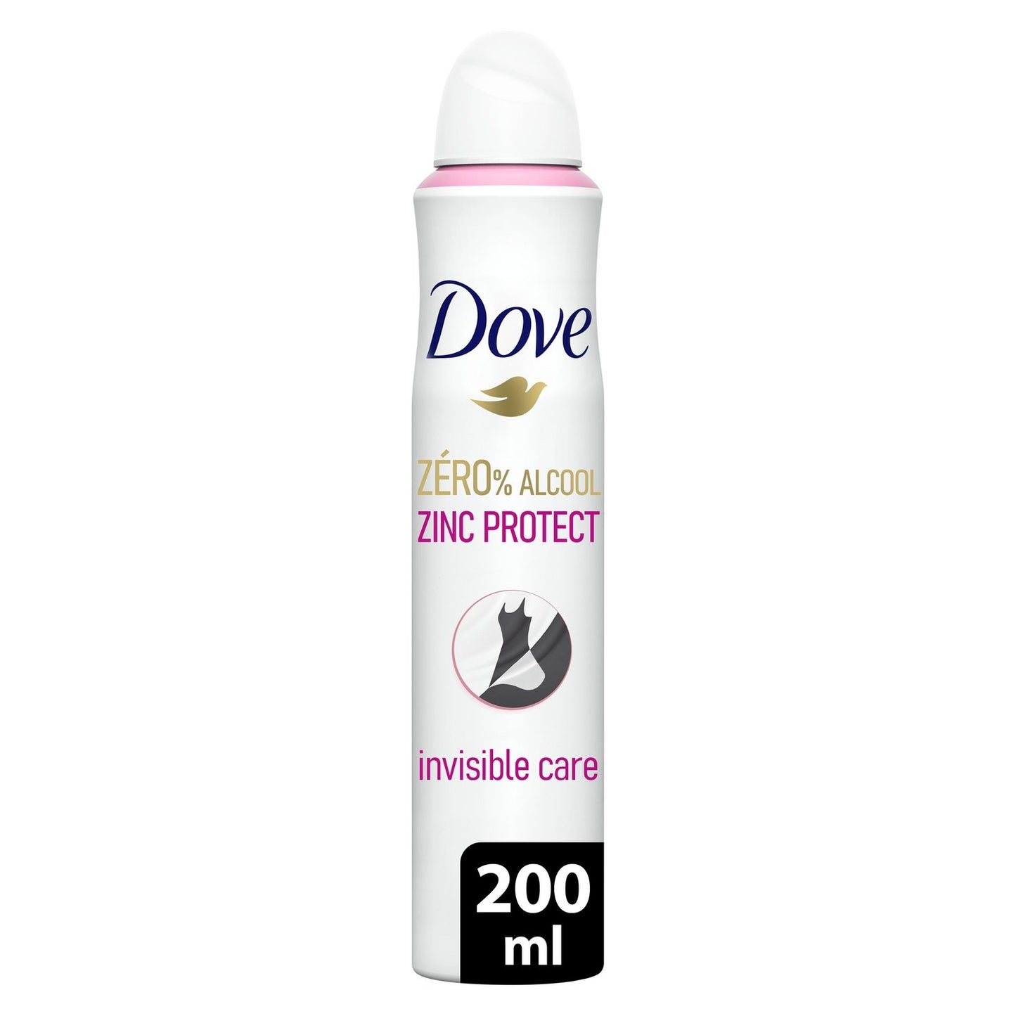 Déodorant Spray 0% Alcool Zinc Protect DOVE