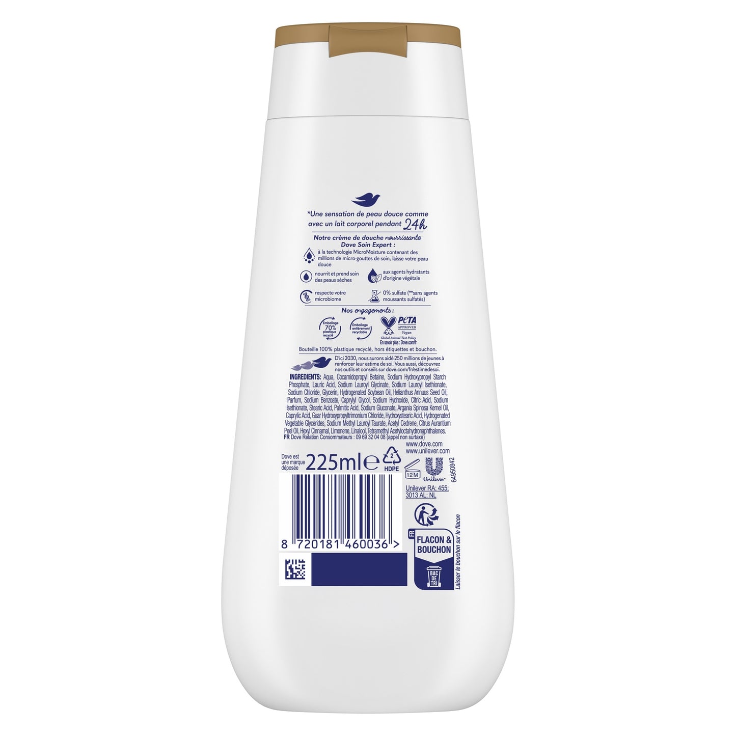 DOVE Superfatted and Nourishing Shower Gel with Argan Oil