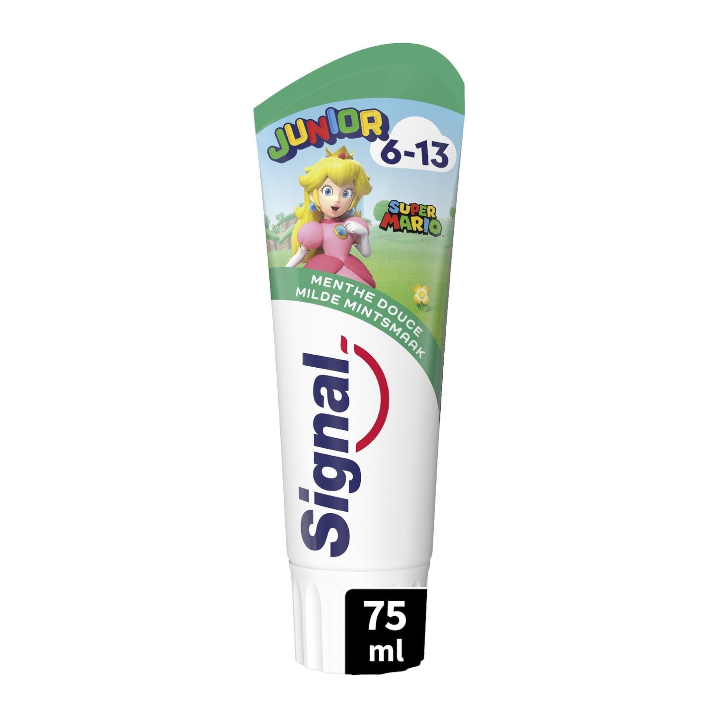 Dentifrice Enfant 6-13 Ans Menthe Licence Super Mario SIGNAL le tube de 75mL