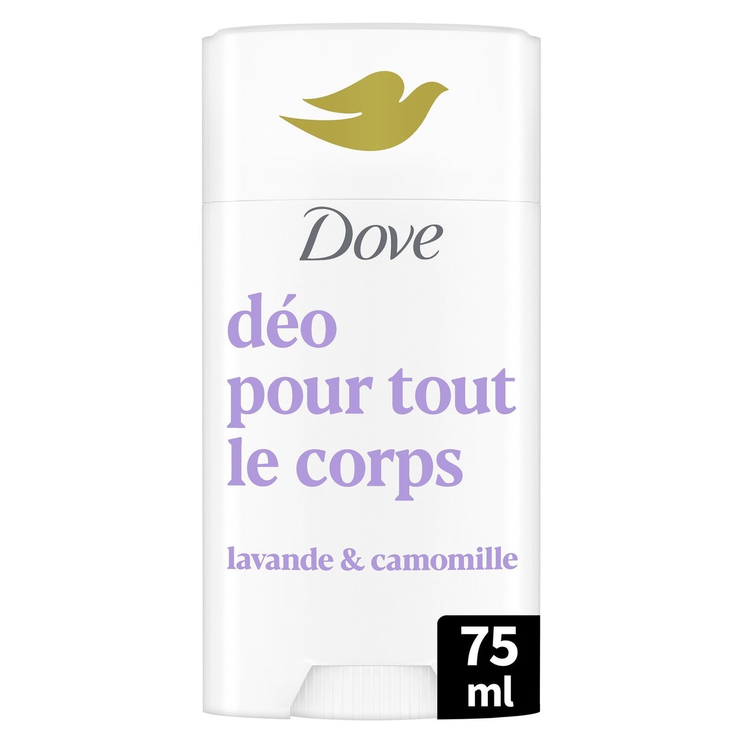 Déodorant Stick 0% Alcool Lavande et Camomille DOVE le flacon de 75mL