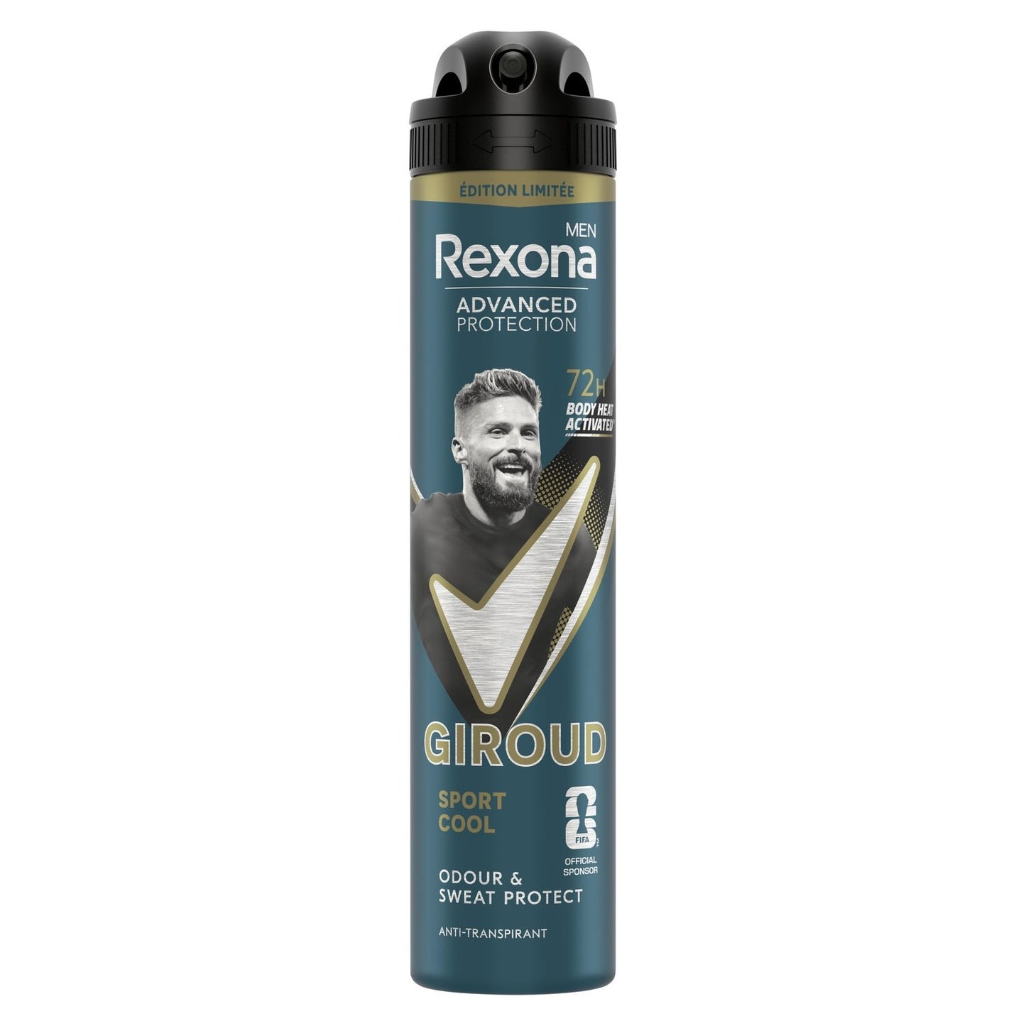 Déodorant Spray Homme Anti-Transpirant Sport Cool REXONA MEN le flacon de 200mL
