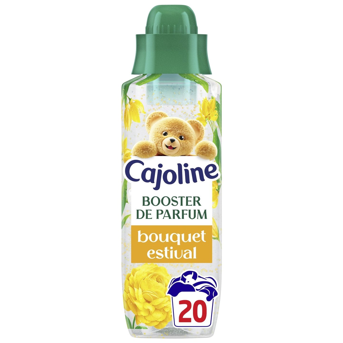 Adoucissant Elixir Bouquet Estival CAJOLINE le bidon de 460mL