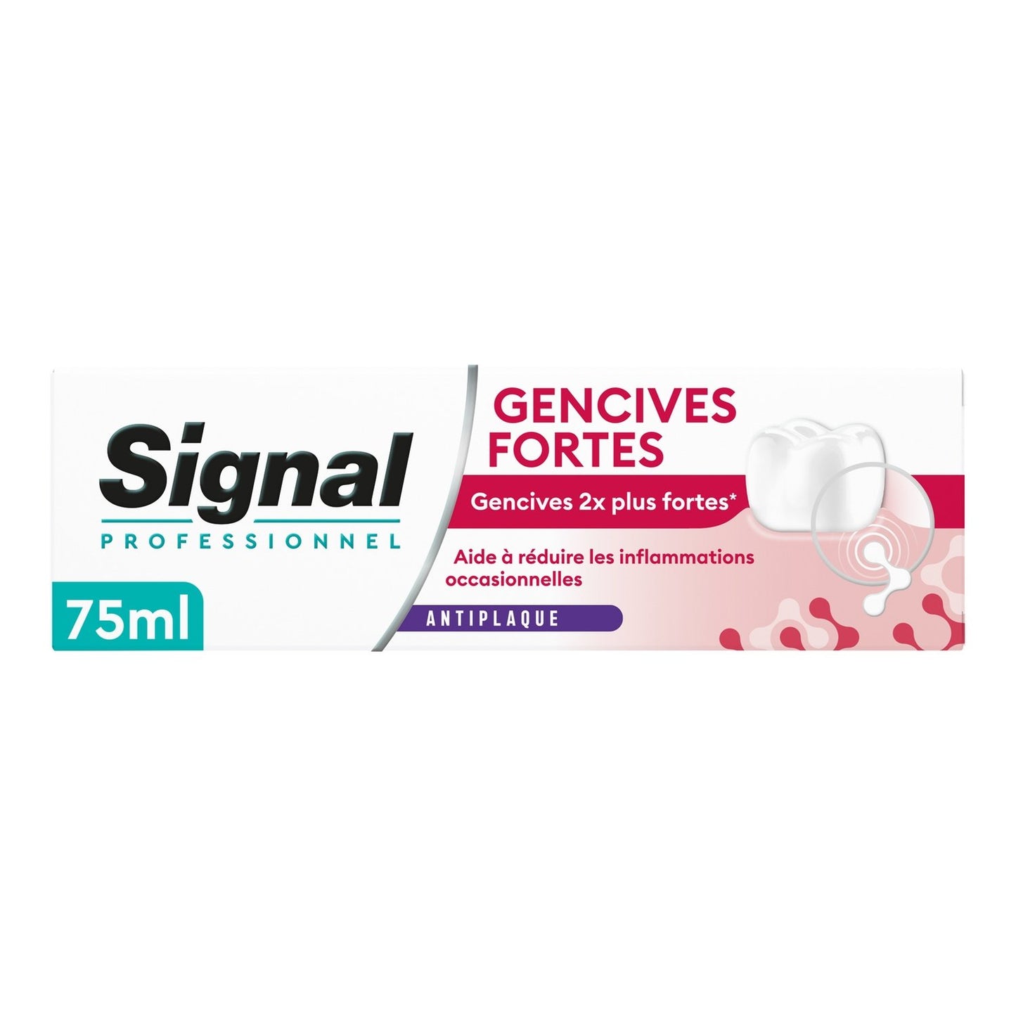 Dentifrice Gencives Fortes Anti-Plaque SIGNAL le tube de 75mL