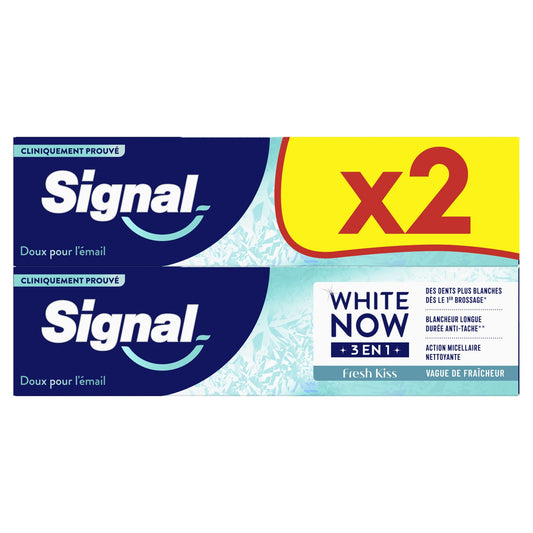 Dentifrice 3en1 Fresh Kiss Vague de Fraicheur SIGNAL