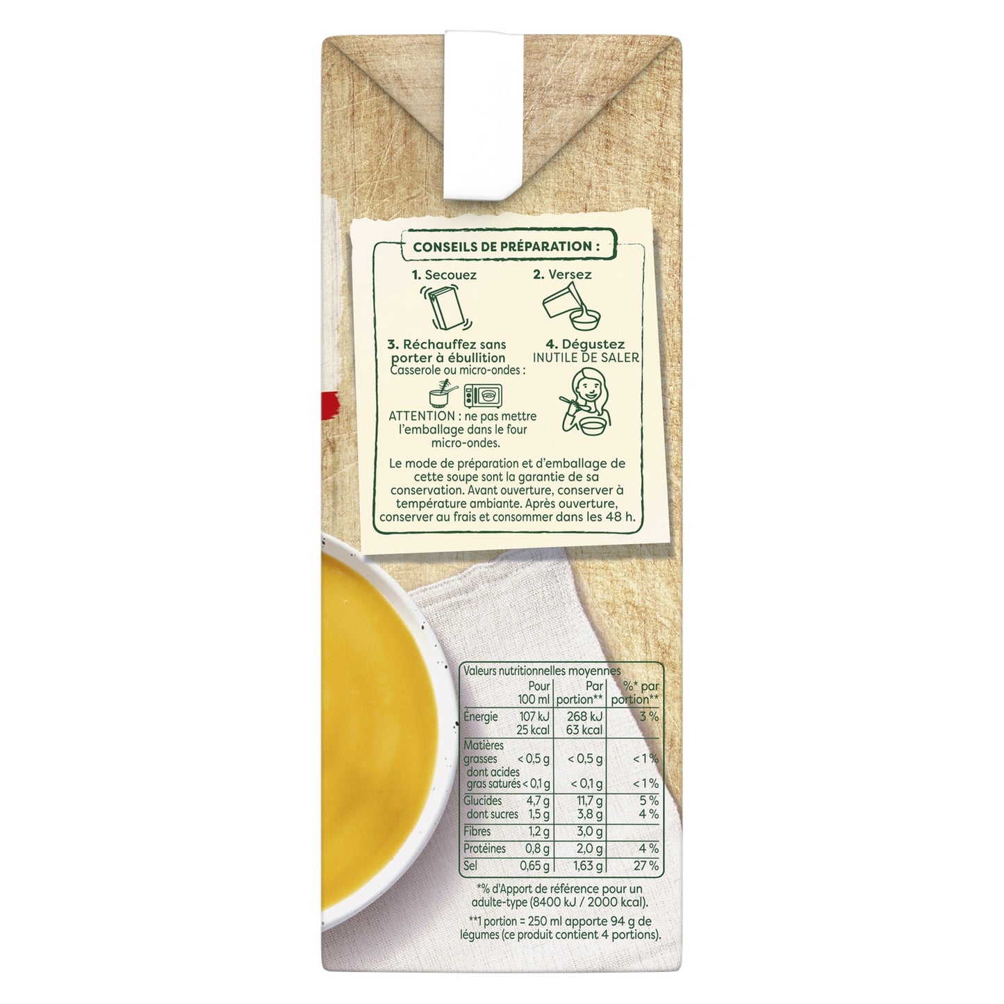 KNORR Carrot, Potato and Pumpkin Velouté Soup