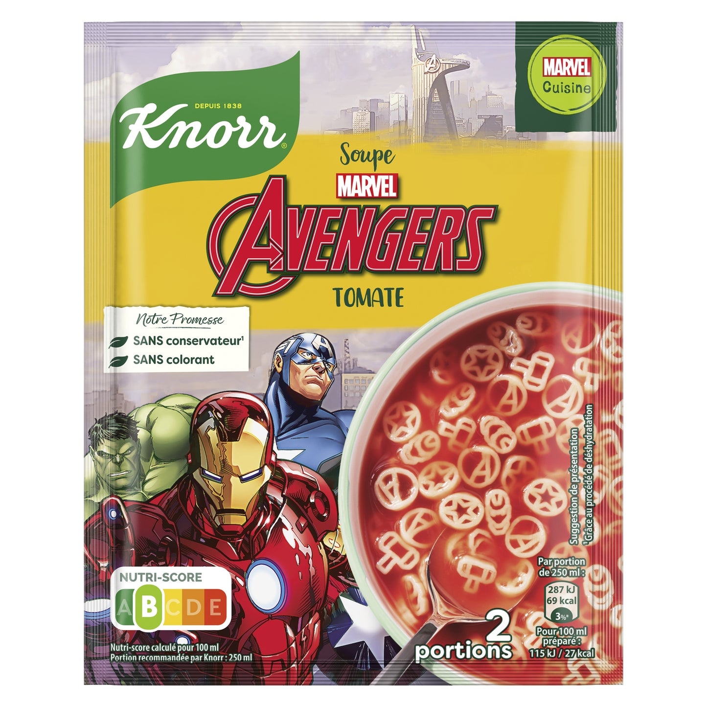 KNORR Avengers Dehydrated Soup