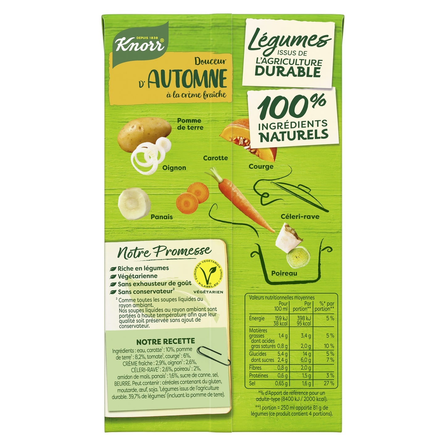 KNORR Autumn Sweetness Liquid Soup with Sour Cream
