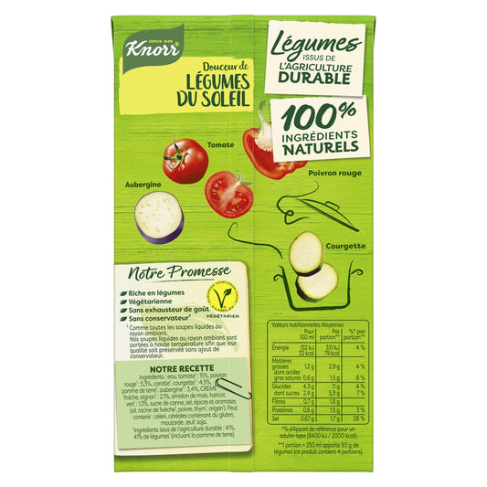 Soupe Douceur de Légumes du Soleil KNORR