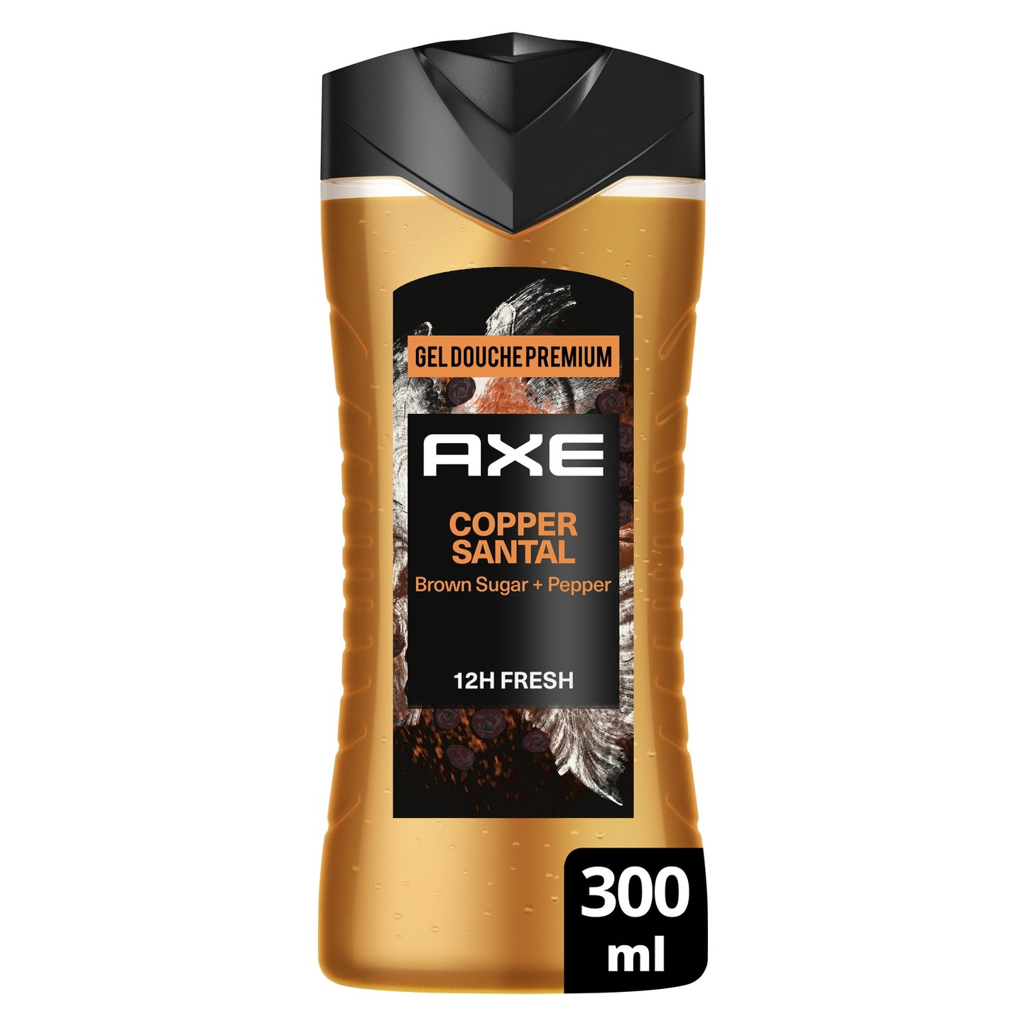 AXE Men's Shower Gel Brown Sugar & Pepper Copper Sandalwood Scent