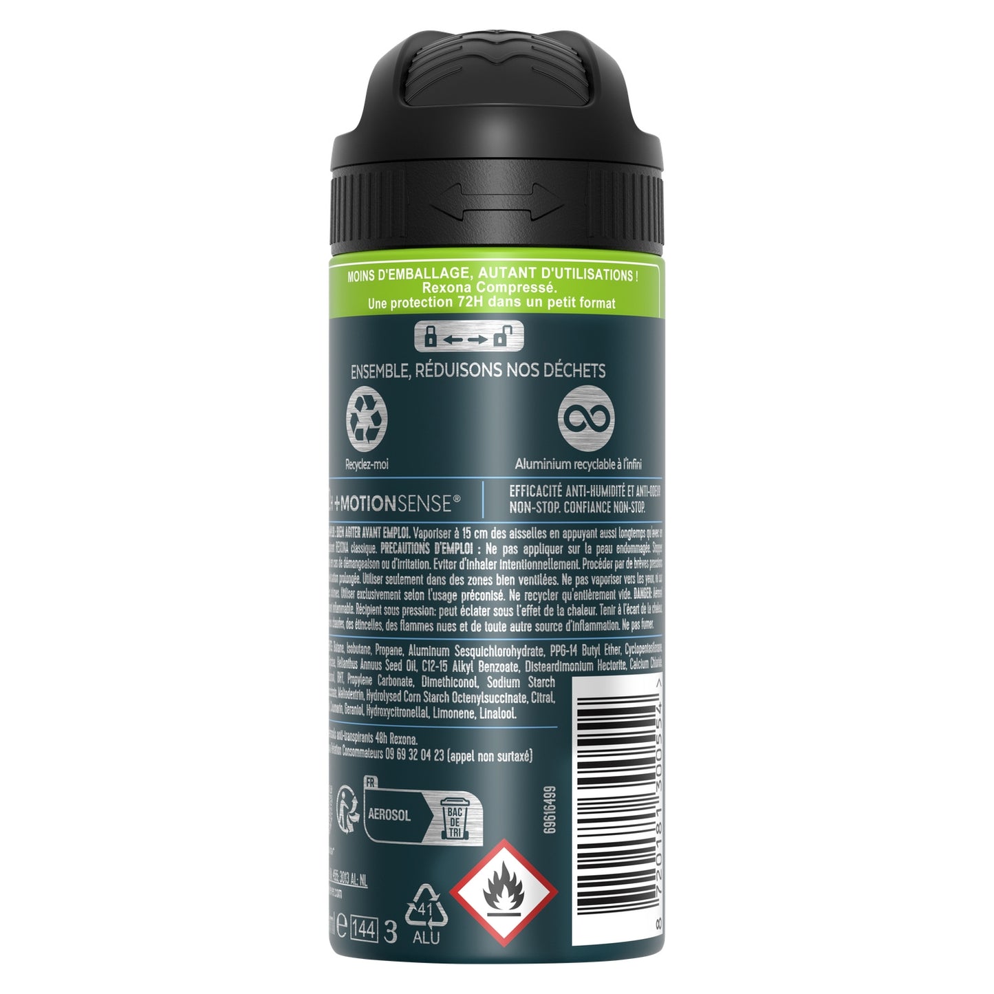 REXONA MEN Cobalt Dry Advanced Protection Men's Anti-Perspirant Deodorant Spray