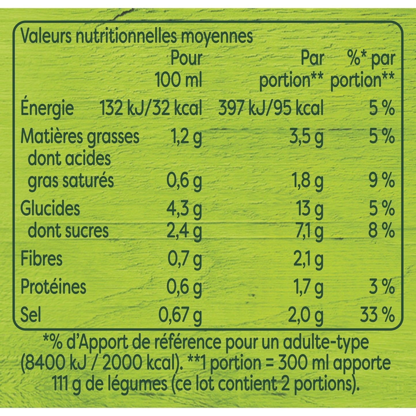 Soupe Velouté Légumes du Soleil KNORR