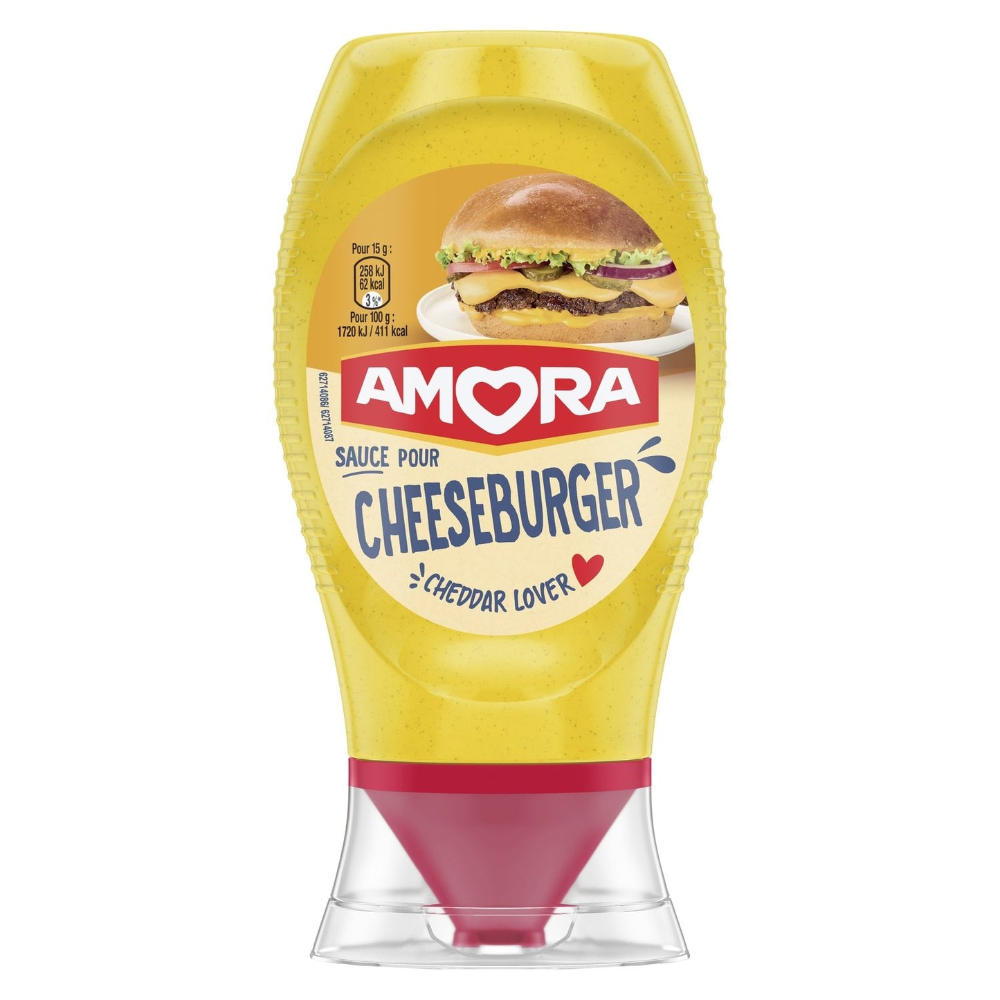 Sauce Cheeseburger AMORA le flacon de 250g