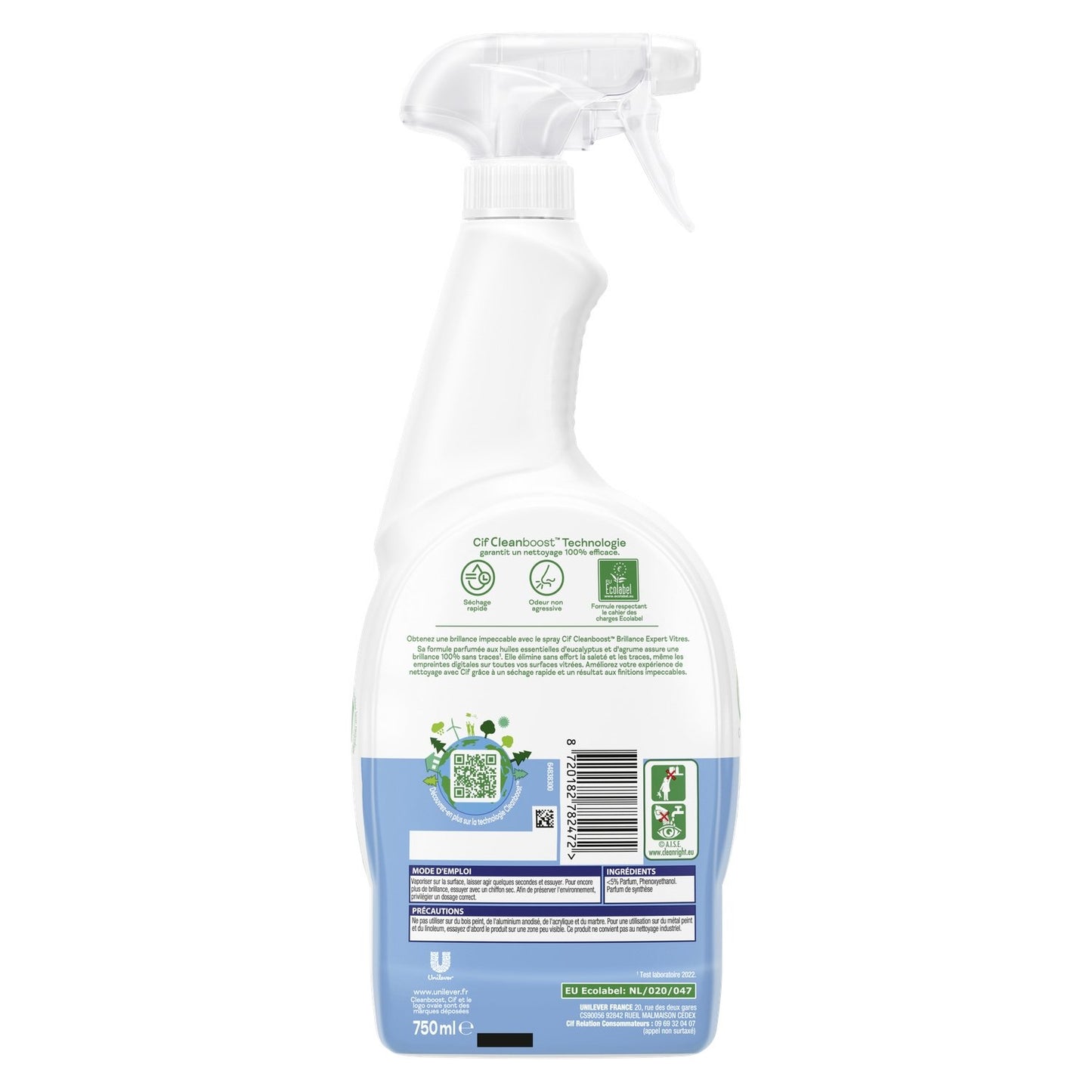 CIF Eucalyptus Citrus Shine Household Window Cleaner