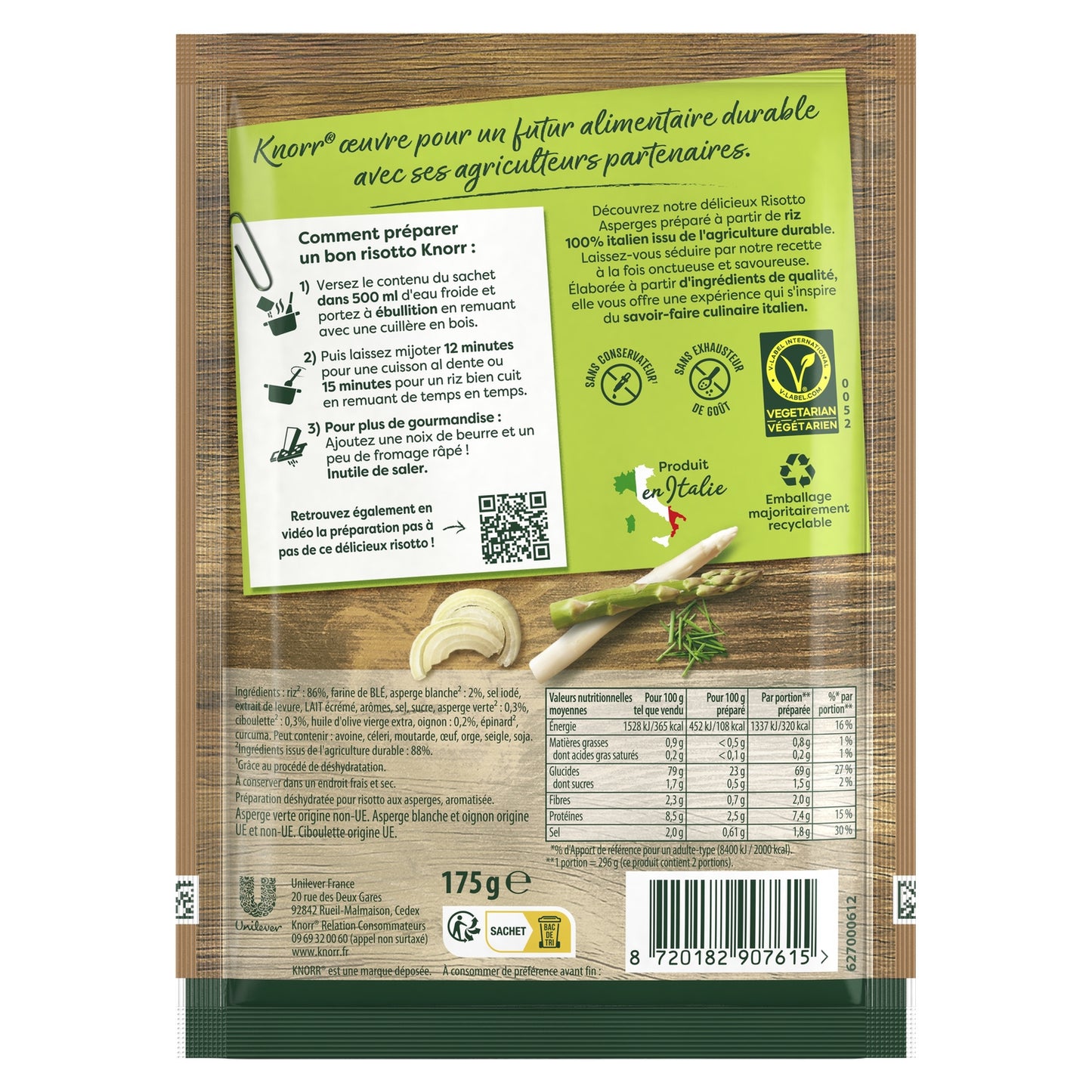 Spargelrisotto 12-Minuten-Menü KNORR