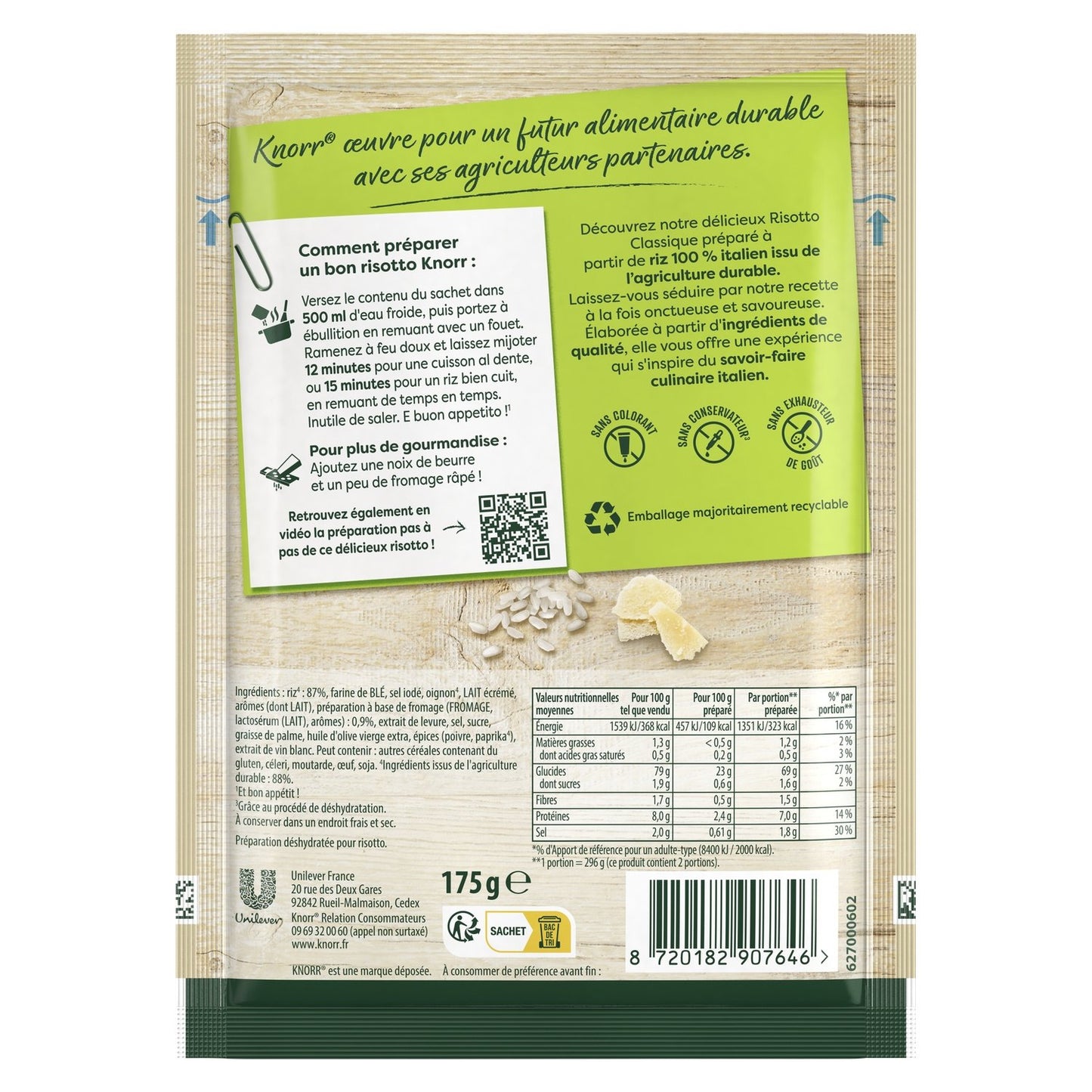 KNORR Classic Risotto 12-Minuten-Menü