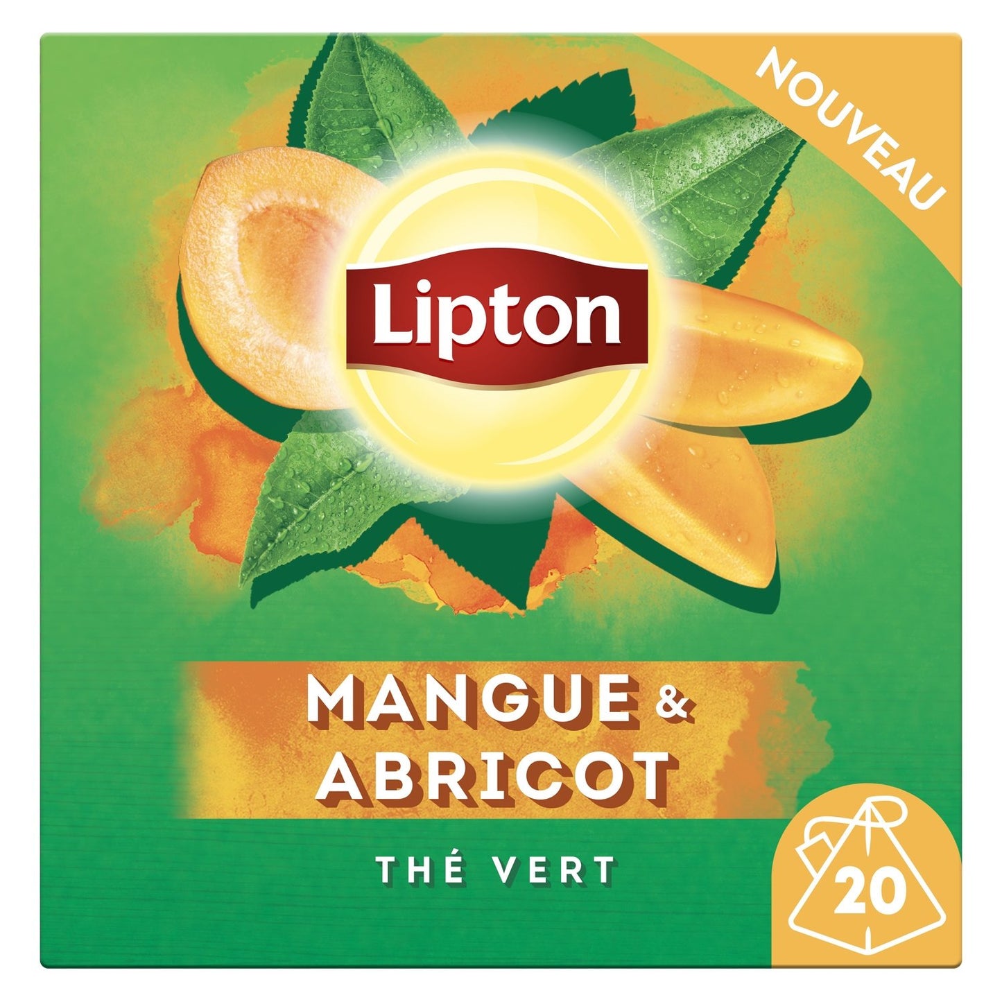 LIPTON Mango Apricot Green Tea