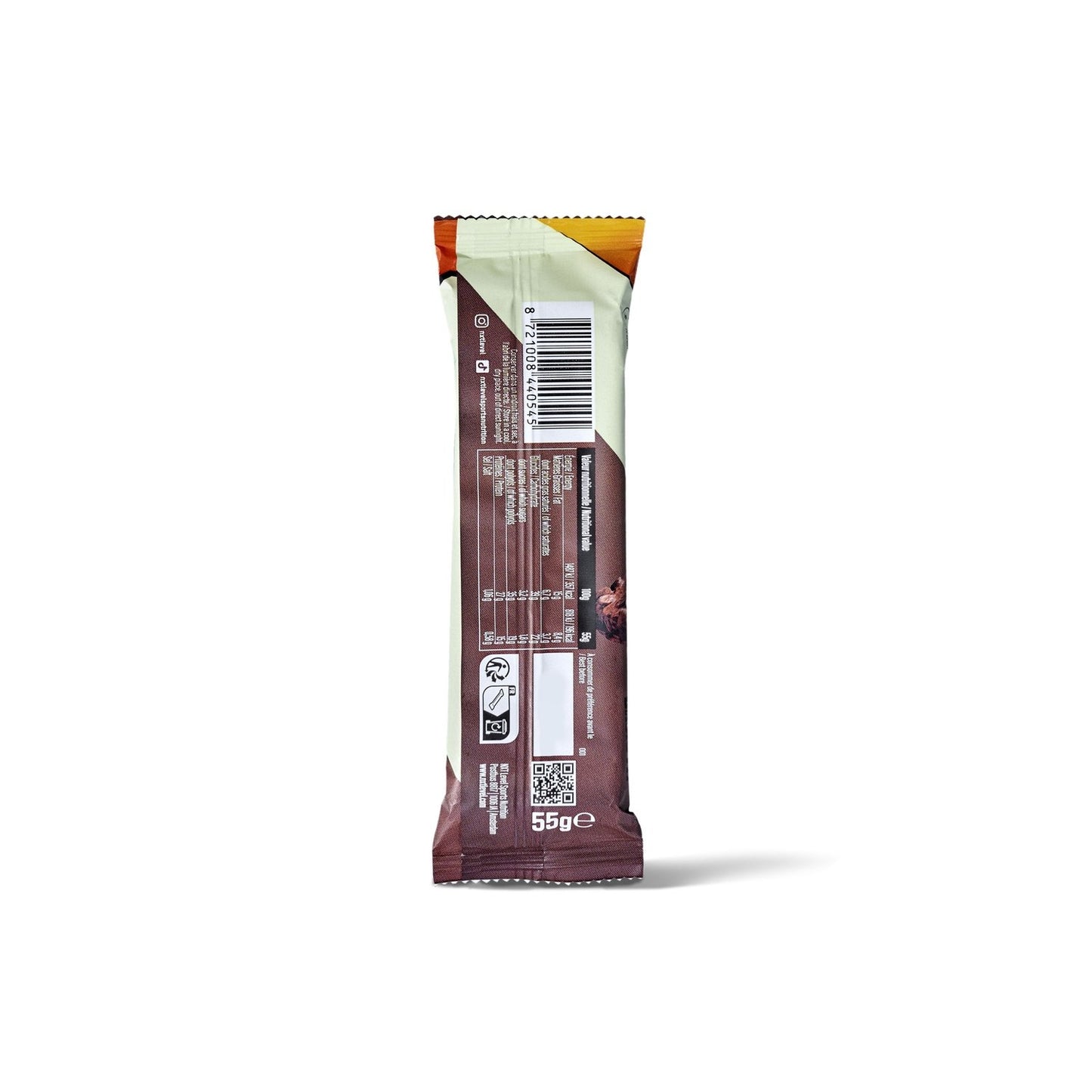Barre Protéinée Végan Goût Brownie Basic Fit NXT LEVEL