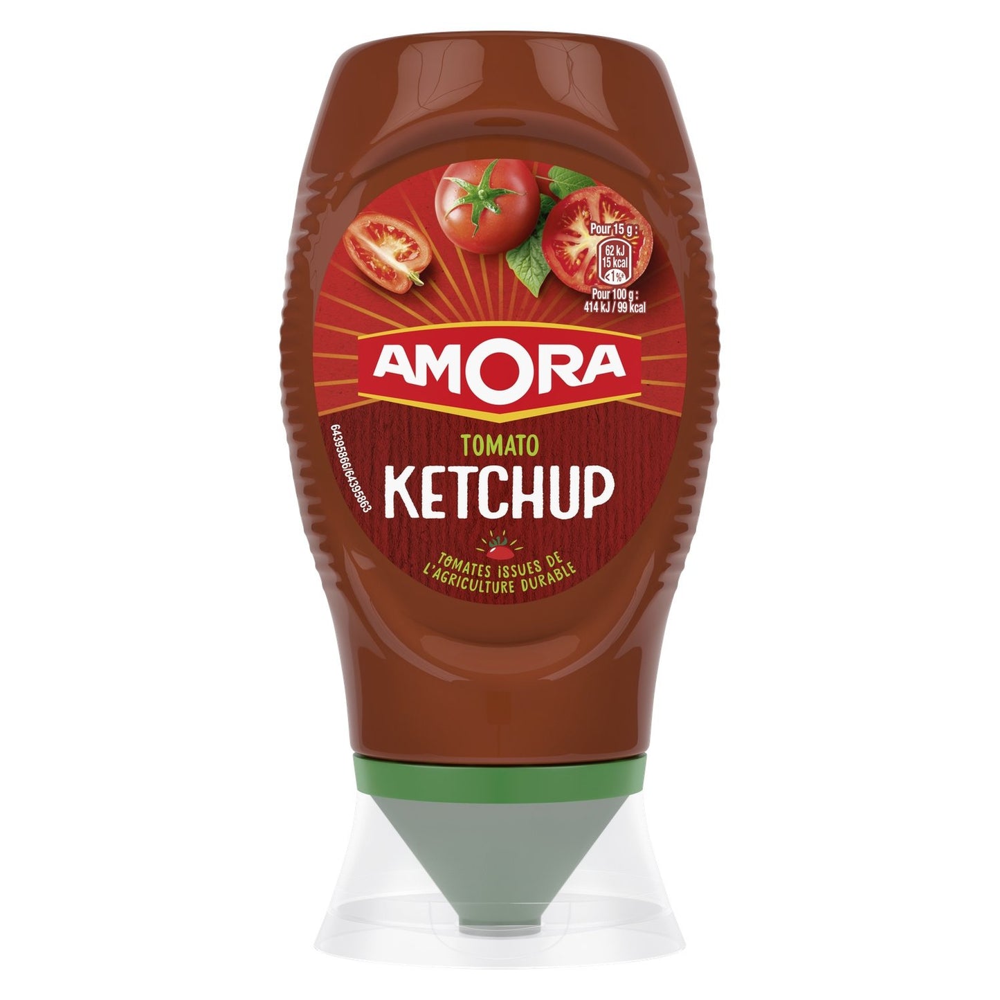 Ketchup AMORA Le flacon de 280g