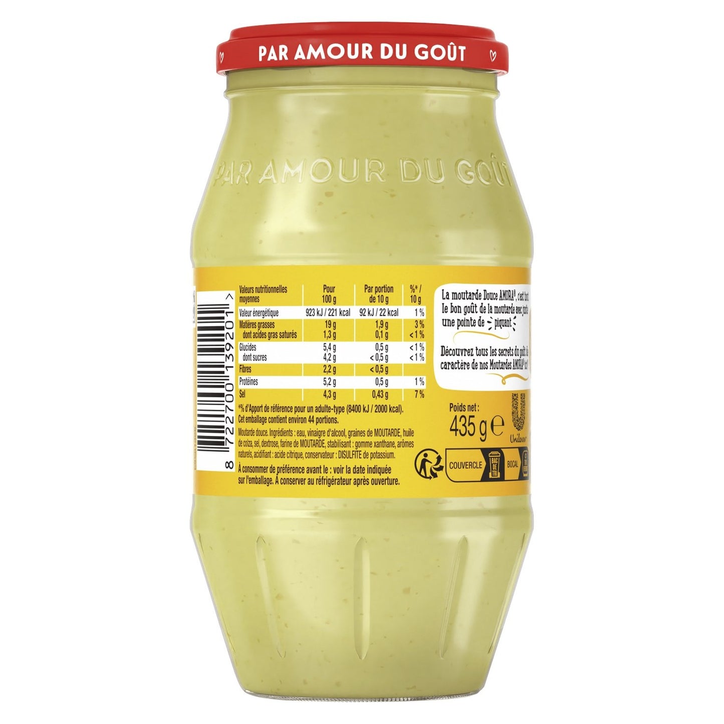 Moutarde Douce AMORA