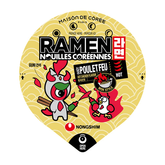 Korean Noodles with Chicken Flavor HOUSE OF KOREA