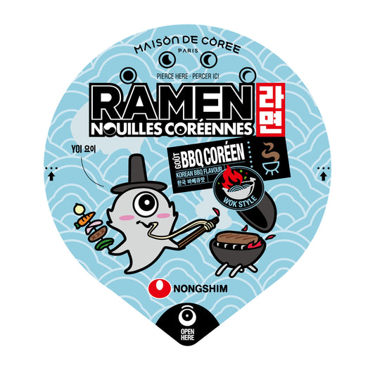Korean Noodles with Barbecue Flavor MAISON DE KOREE