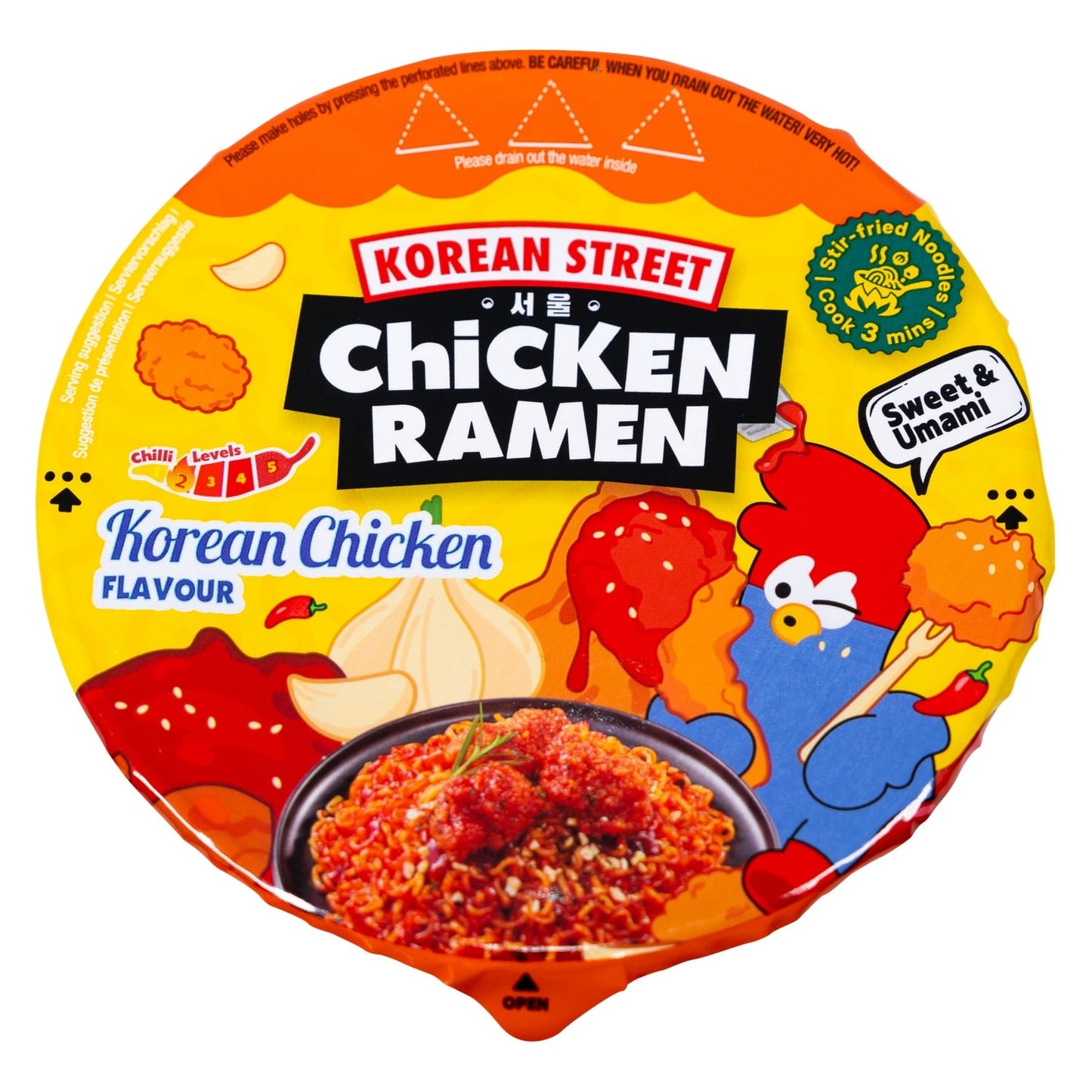 Ramen Au Poulet A La Coréenne MAISON DE COREE