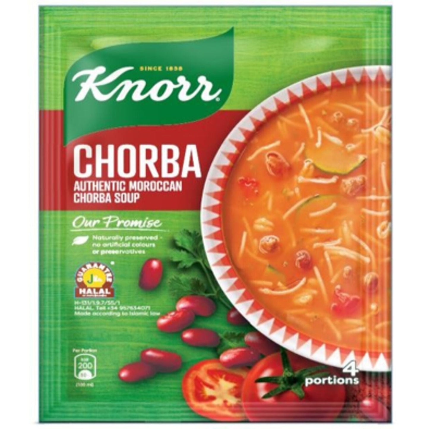 Soupe Déshydratée Chorba Halal KNORR