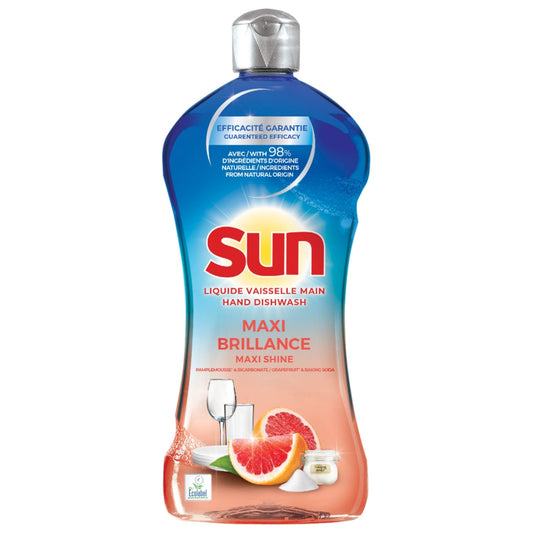 Liquide Vaisselle Main Maxi Brillance Parfum Pamplemousse SUN